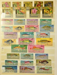 1962/1973 Collection in a stockbook, comprising complete sets and souvenir sheets, very fine