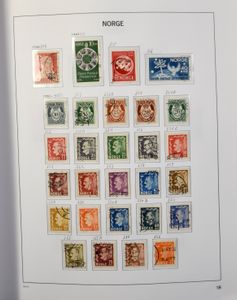 3 uitzoekverzamelingen met o.a. Finland, Noorwegen, Zweden, zm/m/ntz