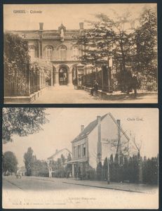 Diverse plaatsen met vele oude kaarten, w.o. Duffel, Edegem, Herentals, Nijlen, Mortsel, Oude God, enz. (241 stuks)