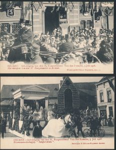 Deurne, inhuldiging van Burgemeester Van den Bossche (12 stuks)