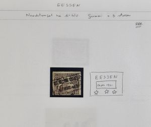 Verzameling West-Vlaanderen, vanaf C (Courtrai) t.e.m. Handzaene, uitzonderlijk aanbod met veel betere stempels, ook wat documenten, zm/m