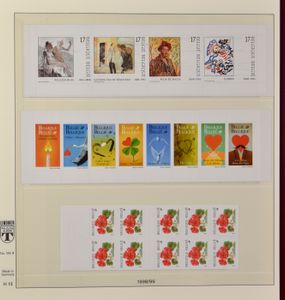 1985/2007 Verzameling in 4 albums, waarbij veel nominaal, BK, HK, zm