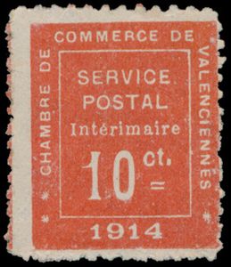 1914 Timbre de Guerre n° 1 