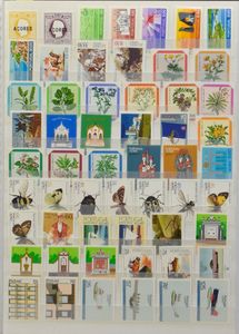 Azoren en Madeira, 1980 tot recent, samenstelling zegels, blokken en boekjes in 2 insteekboeken, zm