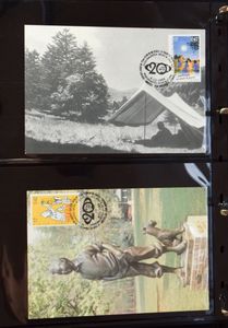 1967/2008 Samenstelling 1869 maximumkaarten in 10 Leuchtturm albums, zm