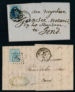 1811/1950 Samenstelling 234 brieven, w.o. uit een familie archief, zm/m/ntz