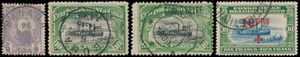 1886/1960 Belgian Congo collection in 1 Davo album comprising message blocks, booklet pages, good cancellations, local and typographical Mols, mail items, etc., very fine/fine