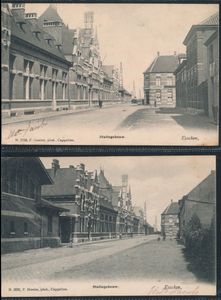 Essen, zeer mooie oude kaarten, w.o. 3x Hoelen (4 stuks)