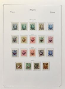 1870/2002, 3 verzamelingen in 3 albums, waarbij Koningshuis, 20° eeuw en 