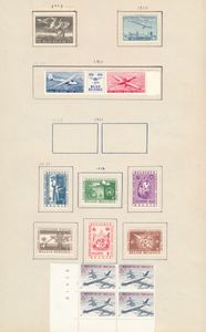 Frankrijk, België, Reich, samenstelling op bladen waarbij enkele betere waarden of reeksen, zm/m