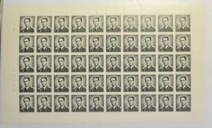 Verzameling van volledige vellen, vanaf jaren '60, in 3 klasseurs, zm (Hoge cataloguswaarde)