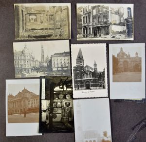 Oude fotokaarten (8 stuks)