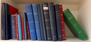 Zeer uitgebreide samenstelling/verzameling in 21 boeken/boekjes, zm/m/ntz