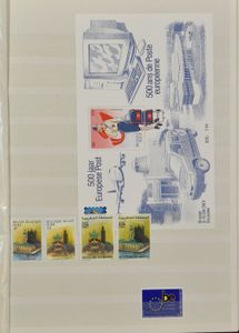1893/2001 Samenstelling overwegend ** in 5 insteekboeken, zm/m
