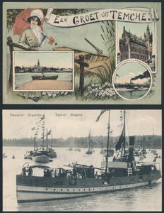 Temse, zeer mooie selectie oude kaarten (74 stuks)
