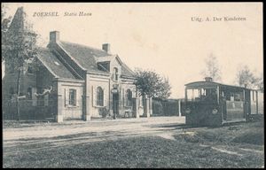 Zoersel, mooie stoomtram (1 stuk)