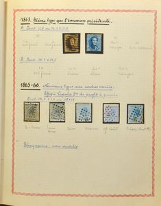 1849/1950 Deelverzameling in oud album, waarbij volledige reeksen BL 27/28 *, Atletiek *, zm/m/ntz