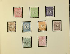 1918/1960 Verzameling in 2 ringklasseurs, overwegend volledige reeksen, zm/m (Yv. +€3.000)