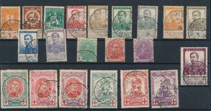 1915 Stempelverzameling van 