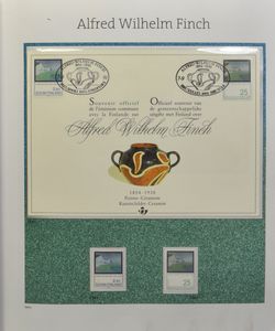 1991/2011 Verzameling samenuitgiften in Davo album w.o. Finch, zm