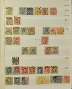Verzameling Zweden en Finland in 6 insteekboeken met o.a. veel boekjes tot modern,zegels vanaf klassiek, zm/ntz
