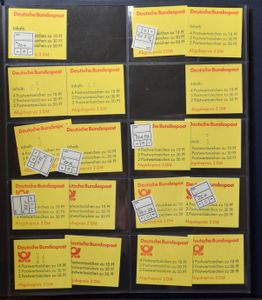 1957/2000 Bund, Berlijn, DDR, restantverzameling en stockrestanten, overgrote meerderheid postfris in 14 albums, w.o. Safe Dual, Schaubek en KaBe, zm/m/ntz