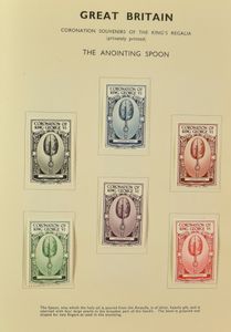 1937 Omnibus Coronation in speciaal album, inclusief alle vignetten, zm