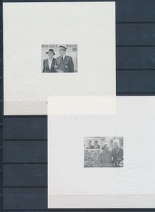 N° 2621 en 2828 Ministervel 'Koningshuis' zm (OBP € 137)