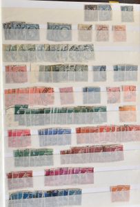 Accumulation of various countries in 4 books, including China, classical Britain, France, vf/f/to be checked