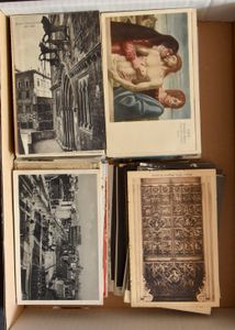 Italië, diverse plaatsen, alle oude kaarten (305 stuks)