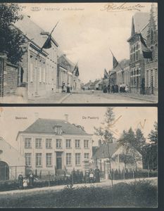 Beerse, belles vues du village, y compris le presbytère, la chapelle St Cornelius, etc. (4 pièces)