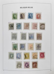 1849/1966 Verzameling in Davo album in gemengde kwaliteit o.a. 5 franken *, Houyoux *, 325 **, Mercier * (zonder hoogste waarde), 792/97 **/*, m/ntz