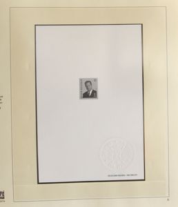 1969/2000 Verzameling zwart-witvelletjes in album, zm