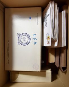 Accumulation Belgium, Belgian territories, USA, in 2 books, folder, 4 boxes, vf/f/to be checked
