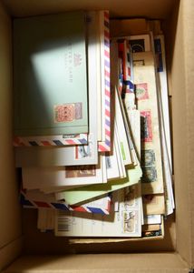 Varied accumulation including picture postcards, LP letters, also some South Africa (115 items)