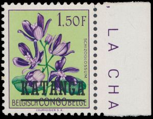 Timbre du Congo belge COB N° 312 