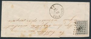 No 17, cachet à points 249 Moerbeke 25 oct 68, à Gand, tb (OCB €10)