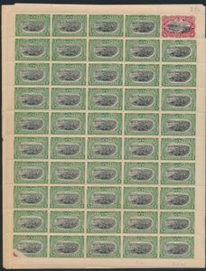 Complete sheets Mols bilingual 1910, 
