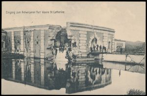 Sint-Katelijne-Waver, le fort (avec des soldats) (1 pièce)