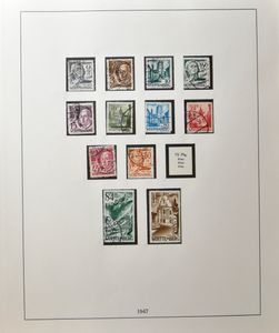 Various countries and themes, accumulation in folders and albums, vf/f/to be checked.