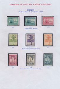 1929/1930 Prachtige verzameling 