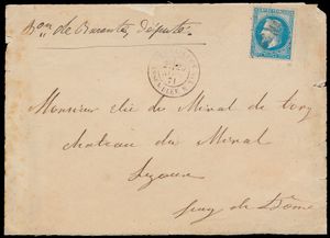 1871 N° 29B Lauré 