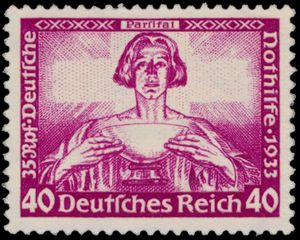 N° 499A/504A, 506A, 507A and 505 B '1933 Wagner' with photo certificate, vf (Mi €2,500)