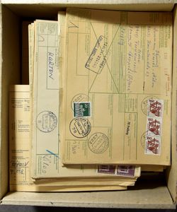 Paket cards accumulation 100s of items, vf/f.