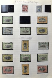 1866/1993 Samenstelling diverse uitgiften in 11 boeken, w.o. reeksen, preo's, nominaal, Belgisch-Congo, FDC's, zm/m/ntz