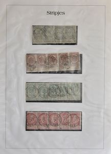 Sammlung von feinen Bärten, einige Streifen, feine Dokumente (37x), Sonderstempel (einwandfrei/schön/zu kontrollieren, etc.), einwandfrei/schön/zu kontrollieren