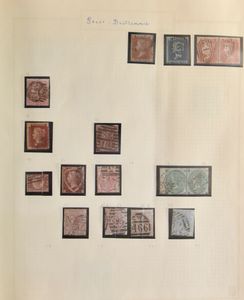 Collection of England and India in album and second album USA with various better stamps, all periods, vf/f/to be checked