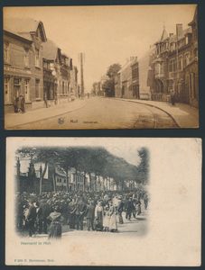 Mol, belles vues de villages anciens, tous différents, avec de meilleures cartes (25 pièces)
