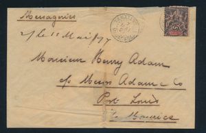 1897/1913, samenstelling van16 poststukken (brieven, PWS en zichtkaarten) gefrankeerd met 