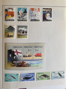 Falkland, Faroe Islands, Fiji, Finland, Formosa, Fujeira, collection in ring binder, including classic Finland, vf/f.